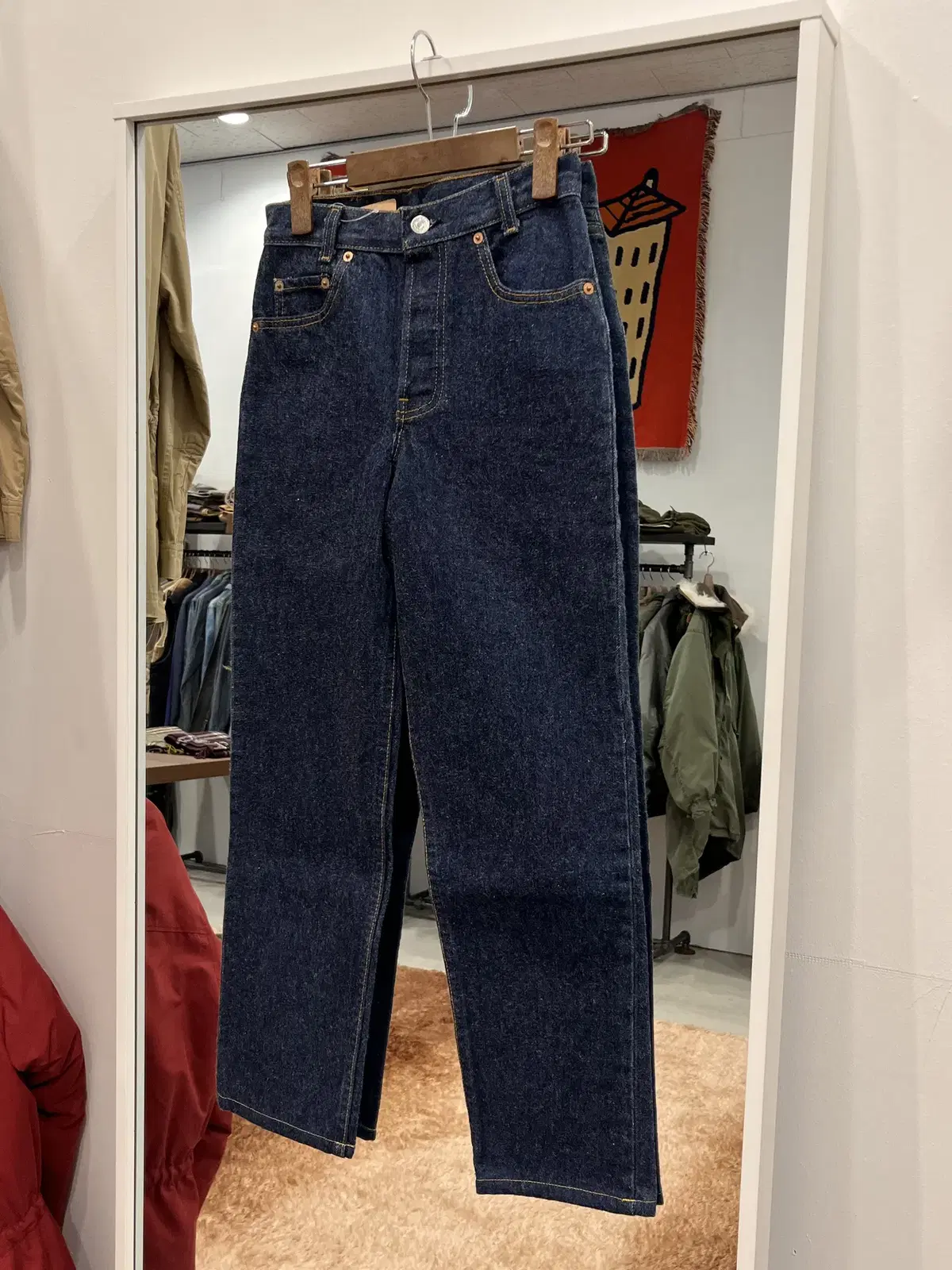 80s Levis 리바이스 701 데님 팬츠 (made in USA)